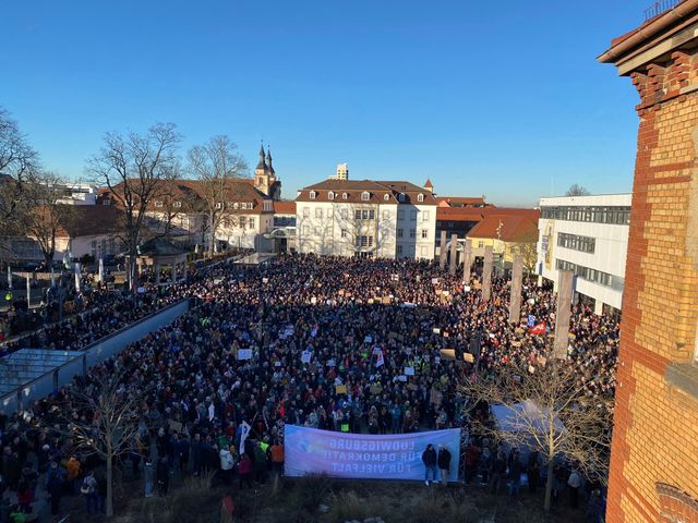 Kundgebung für Demokratie und für Vielfalt - ein Historischer Moment in Ludwigsburg!