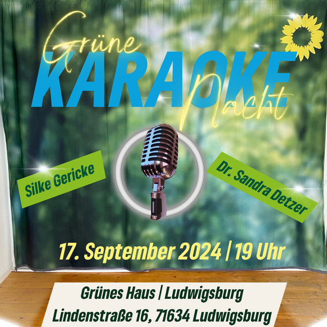 🎤 Einladung zur Grünen Karaoke Nacht 🎤