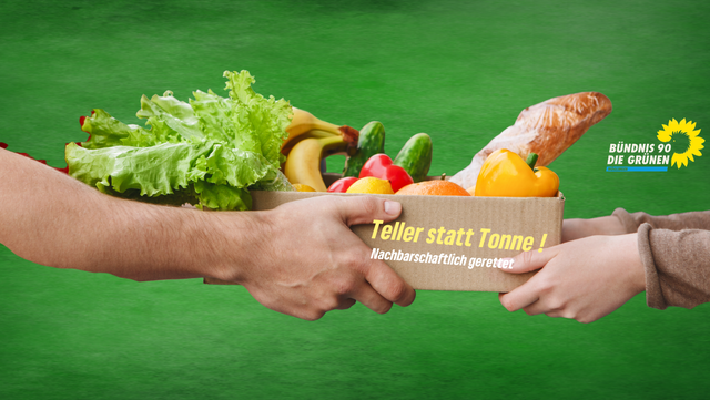 Teller statt Tonne!