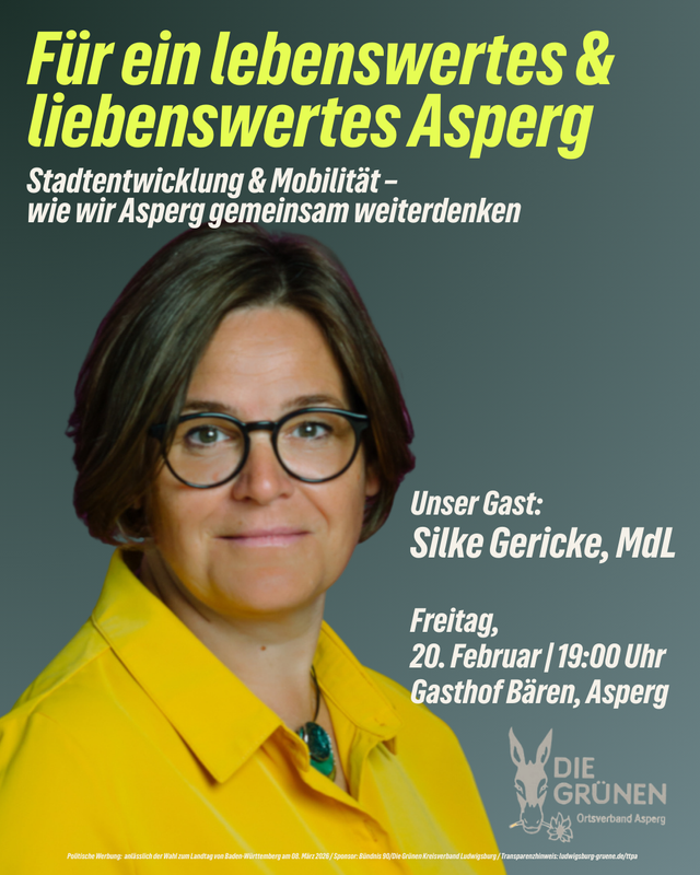 Für ein lebenswertes, liebenswertes Asperg